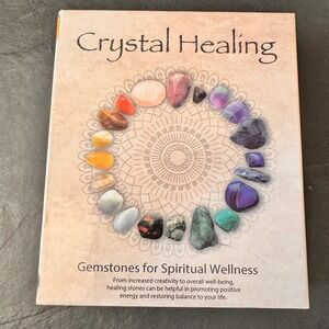 New‎ SCrystal Healing Gemstones Book Spiritual Wellness Chakra Energy Balance